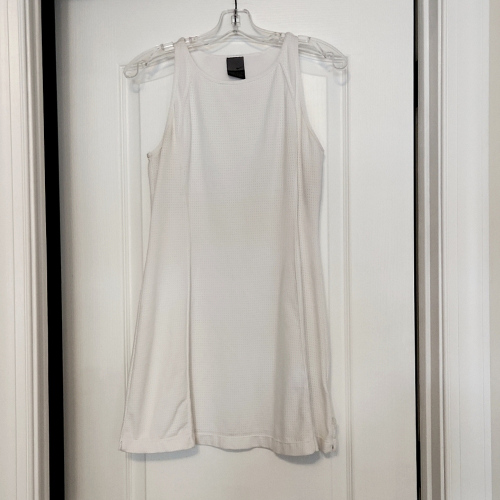 Medium Nike White Mesh Tennis Pickleball Dress